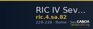 RIC IV Severus Alexander 82 — CANOA