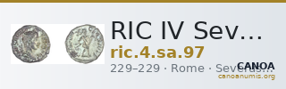 RIC IV Severus Alexander 97 — CANOA