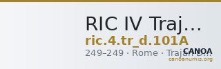 RIC IV Trajan Decius 101A — CANOA