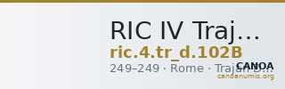 RIC IV Trajan Decius 102B — CANOA