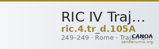 RIC IV Trajan Decius 105A — CANOA