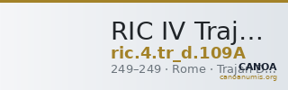 RIC IV Trajan Decius 109A — CANOA