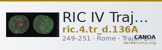 RIC IV Trajan Decius 136A — CANOA