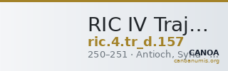RIC IV Trajan Decius 157 — CANOA