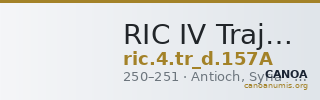 RIC IV Trajan Decius 157A — CANOA