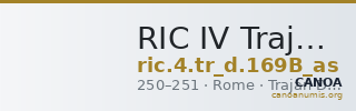 RIC IV Trajan Decius 169B (as) — CANOA
