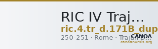 RIC IV Trajan Decius 171B (dupondius) — CANOA