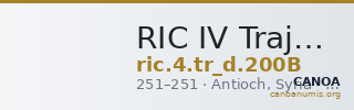 RIC IV Trajan Decius 200B — CANOA