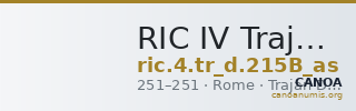 RIC IV Trajan Decius 215B (as) — CANOA