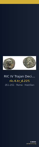 RIC IV Trajan Decius 225 — CANOA