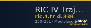 RIC IV Trajan Decius 33B — CANOA