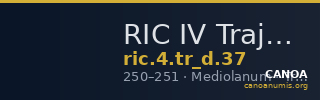 RIC IV Trajan Decius 37 — CANOA