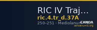 RIC IV Trajan Decius 37A — CANOA