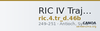 RIC IV Trajan Decius 46b — CANOA