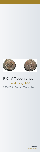 RIC IV Trebonianus Gallus 100 — CANOA