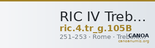 RIC IV Trebonianus Gallus 105B — CANOA