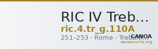 RIC IV Trebonianus Gallus 110A — CANOA