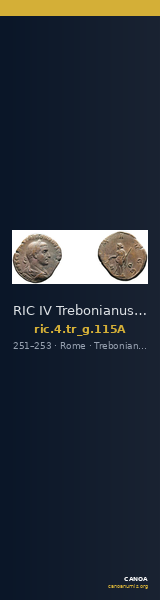 RIC IV Trebonianus Gallus 115A — CANOA