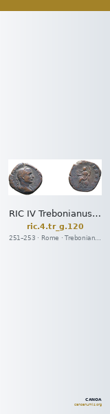 RIC IV Trebonianus Gallus 120 — CANOA