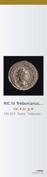RIC IV Trebonianus Gallus 8 — CANOA