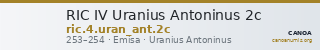RIC IV Uranius Antoninus 2c — CANOA