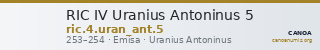 RIC IV Uranius Antoninus 5 — CANOA