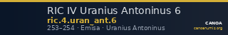 RIC IV Uranius Antoninus 6 — CANOA