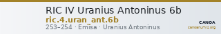 RIC IV Uranius Antoninus 6b — CANOA