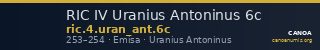 RIC IV Uranius Antoninus 6c — CANOA