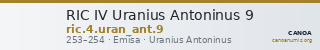 RIC IV Uranius Antoninus 9 — CANOA