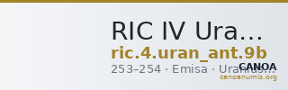 RIC IV Uranius Antoninus 9b — CANOA