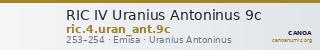 RIC IV Uranius Antoninus 9c — CANOA