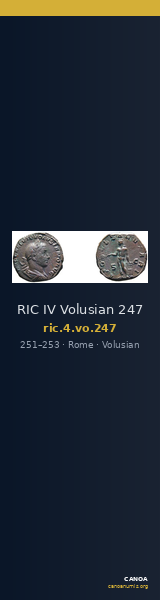 RIC IV Volusian 247 — CANOA