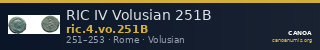 RIC IV Volusian 251B — CANOA