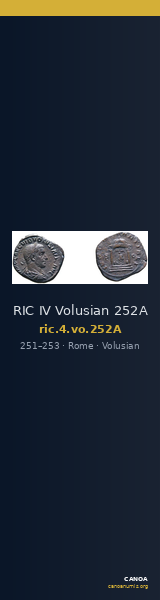 RIC IV Volusian 252A — CANOA