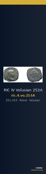 RIC IV Volusian 253A — CANOA