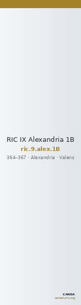 RIC IX Alexandria 1B — CANOA