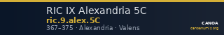 RIC IX Alexandria 5C — CANOA