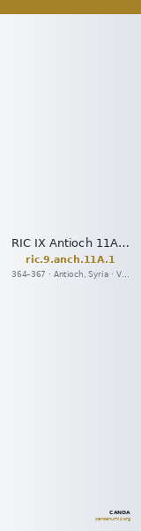 RIC IX Antioch 11A: Subtype 1 — CANOA