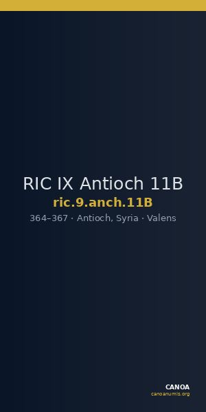 RIC IX Antioch 11B — CANOA