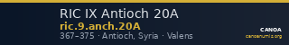 RIC IX Antioch 20A — CANOA