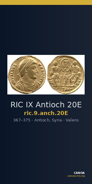 RIC IX Antioch 20E — CANOA