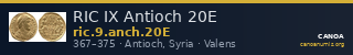 RIC IX Antioch 20E — CANOA