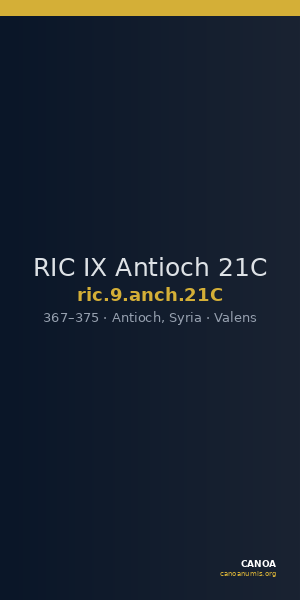 RIC IX Antioch 21C — CANOA