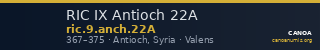 RIC IX Antioch 22A — CANOA
