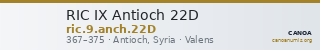 RIC IX Antioch 22D — CANOA