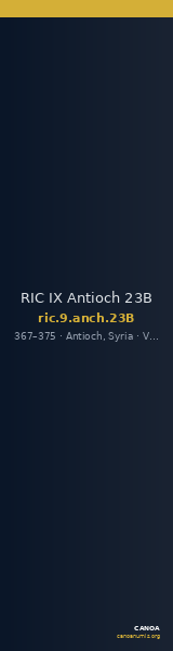 RIC IX Antioch 23B — CANOA