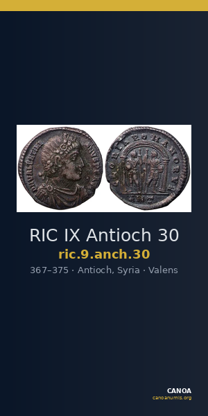 RIC IX Antioch 30 — CANOA