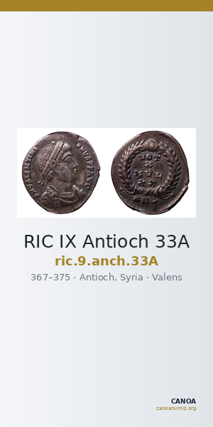 RIC IX Antioch 33A — CANOA
