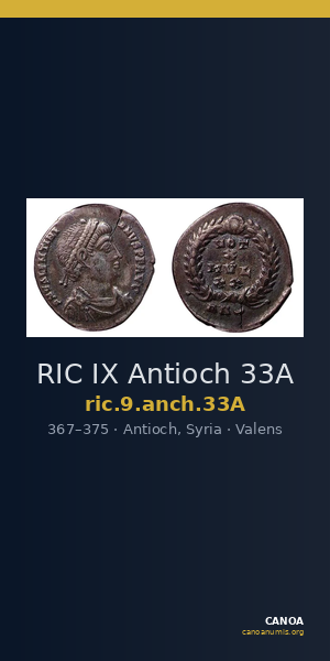 RIC IX Antioch 33A — CANOA